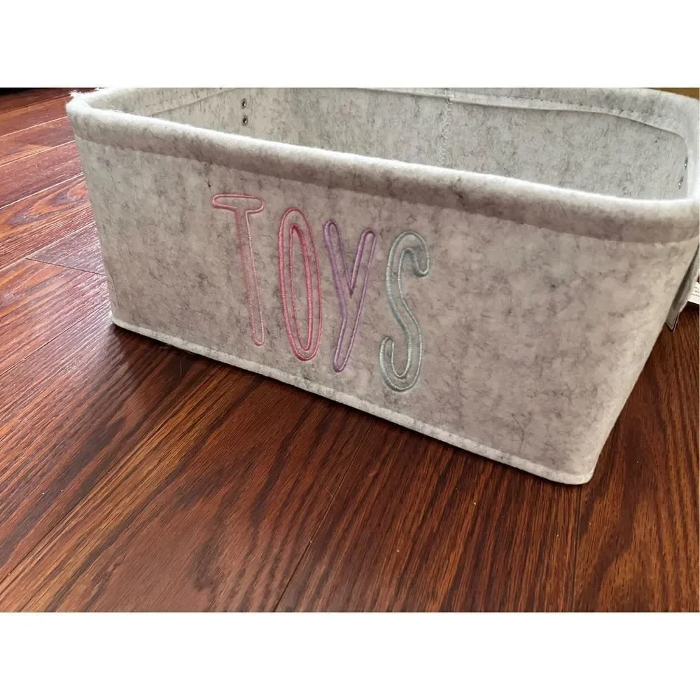 Madison Art Toy Basket With Handles